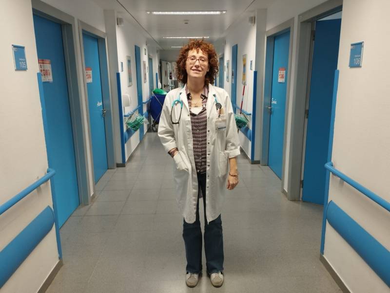 Laura Cabanes, jefa de Neumología Infantil del Hospital Universitario Infanta Elena 