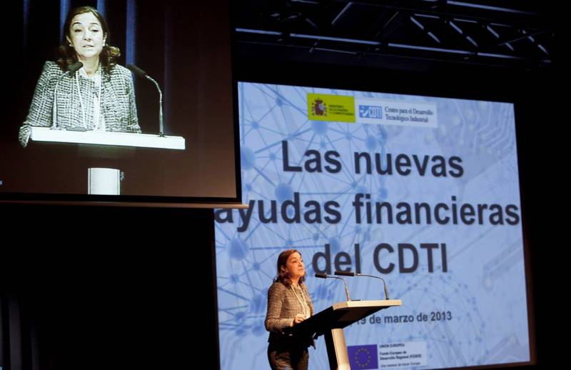Carmen Vela ha inaugurado hoy la jornada sobre las nuevas ayudas financieras. / CDTI