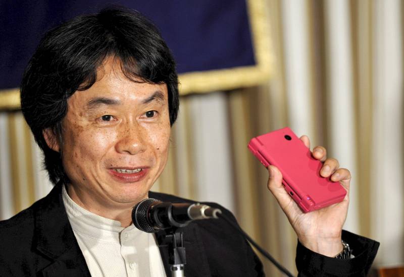 Shigeru Miyamoto. Imagen: Franck Robichon/EFE 