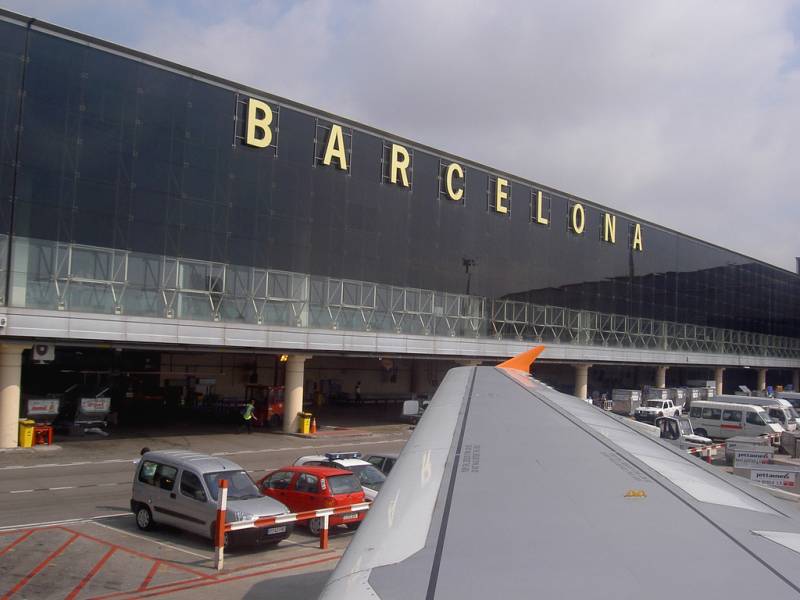 Aeropuerto de Barcelona. 