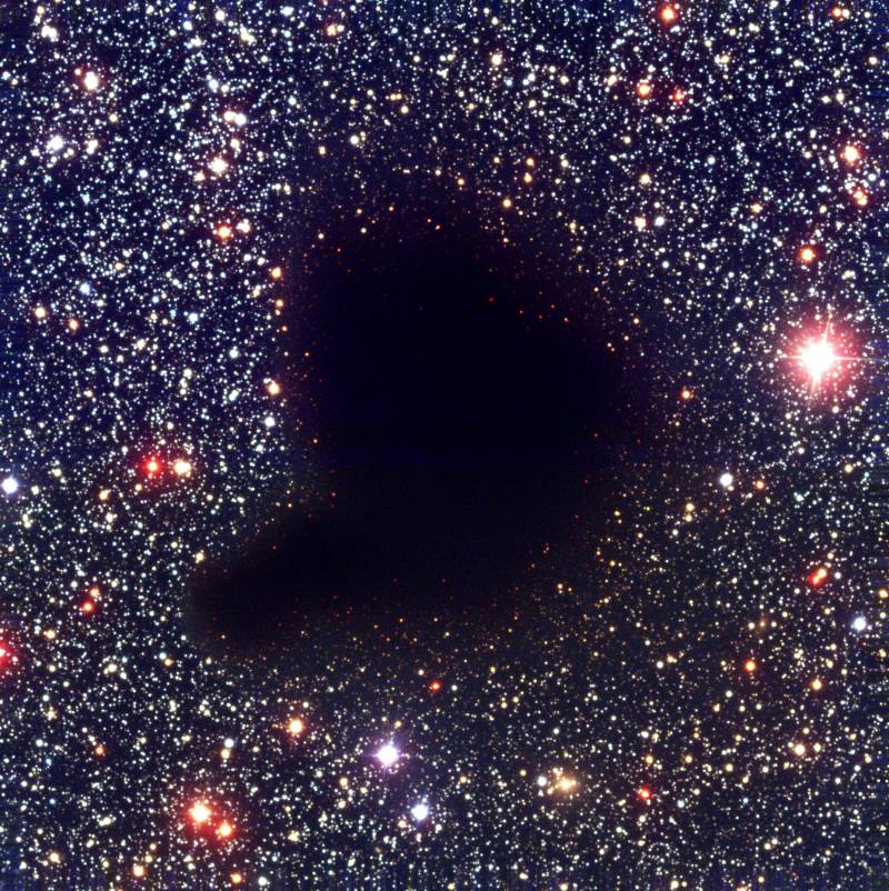 La nebulosa oscura Barnard 68, que en 200.000 años podría convertirse en una estrella