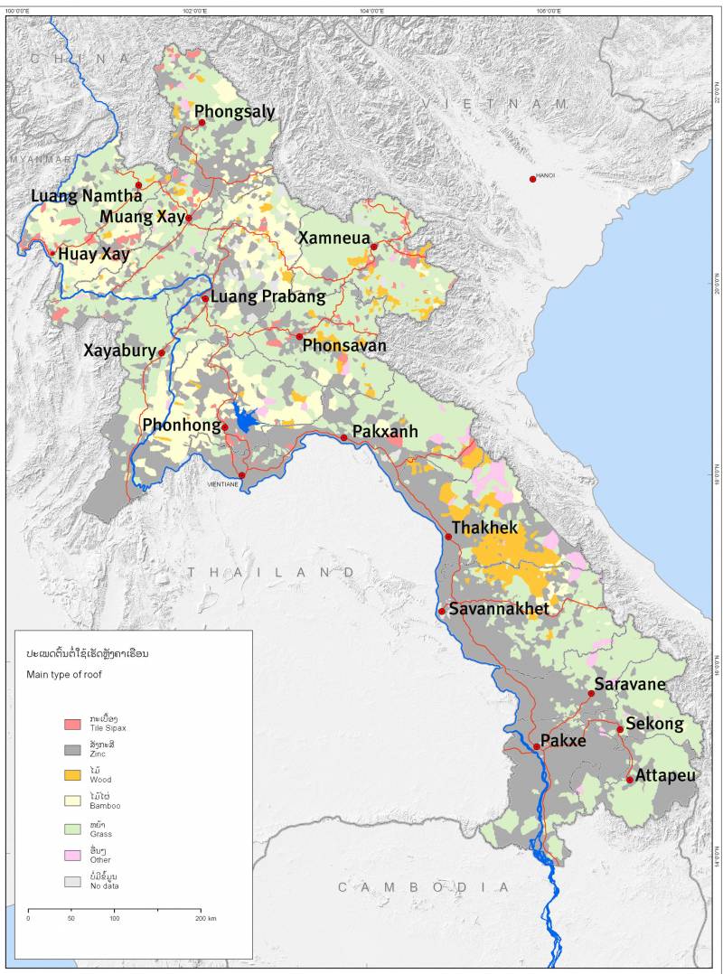 Diseñan un mapa que revela las diferentes facetas de la pobreza en Laos