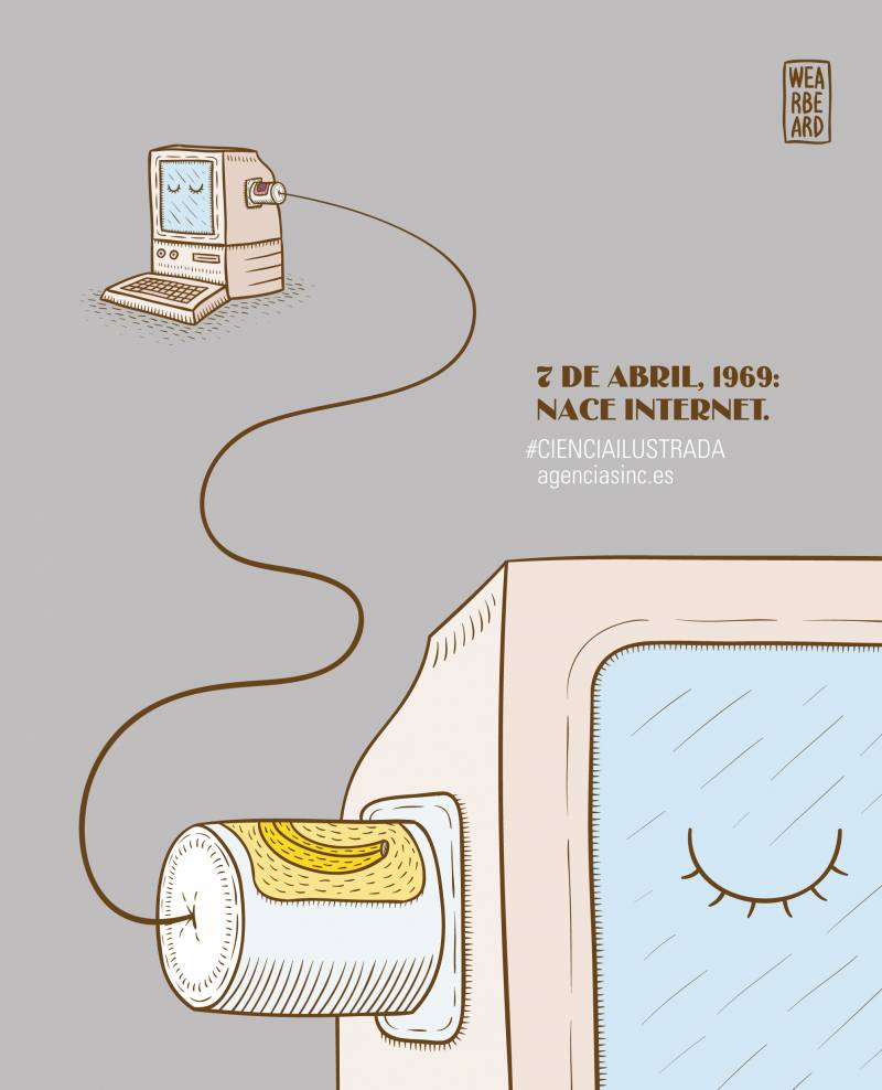 45 años del nacimiento de internet. / SINC