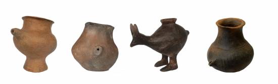 Selección de vasijas de alimentación de la Edad del Bronce Tardío / Katharina Rebay