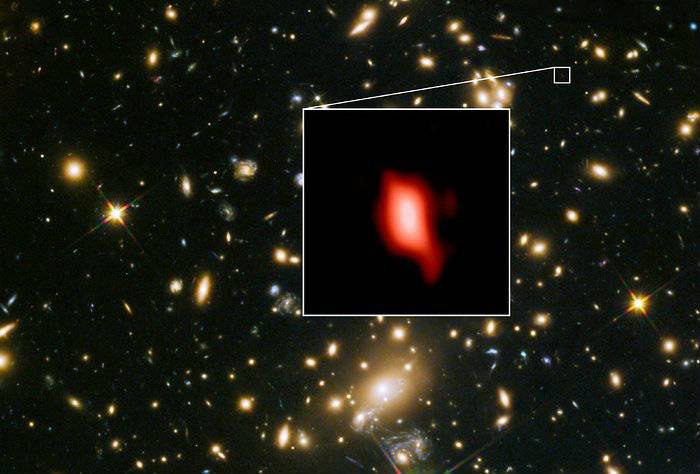 Formación de estrellas tan solo 250 millones de años después del Big Bang