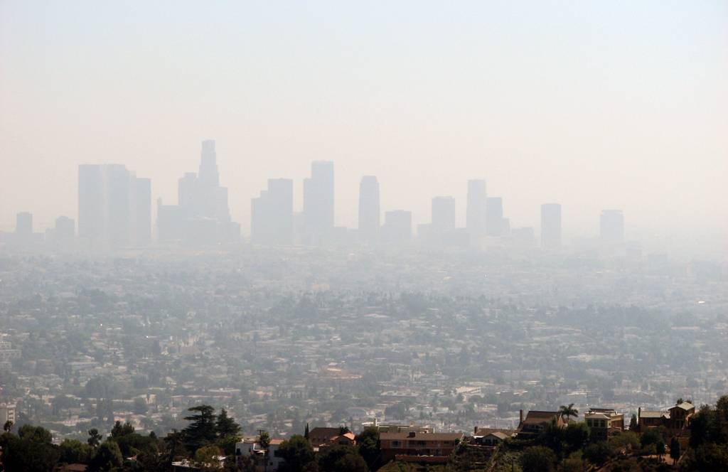 Contaminación en la ciudad de Los Ángeles (EE UU)