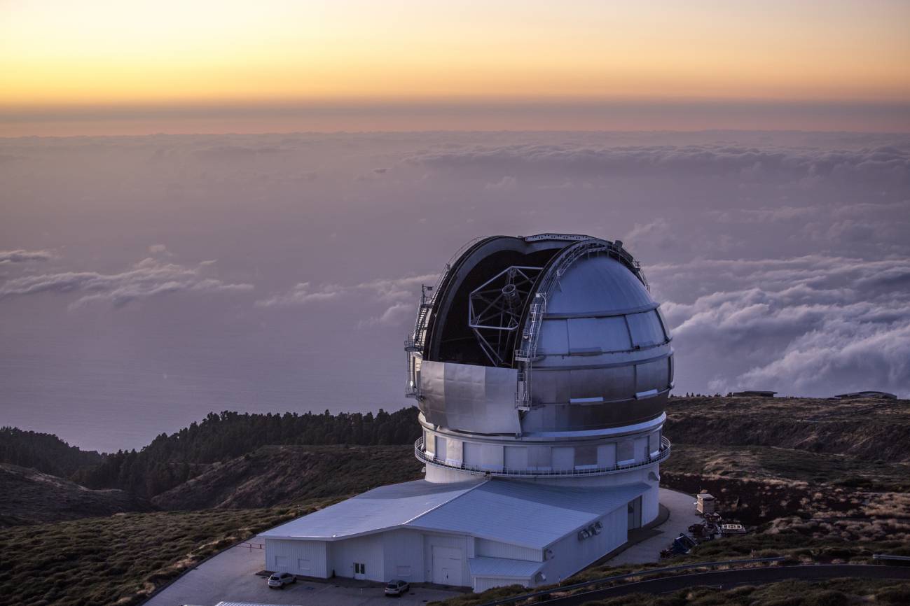 El Gran Telescopio Canarias descubre el mayor cúmulo de galaxias del universo primitivo