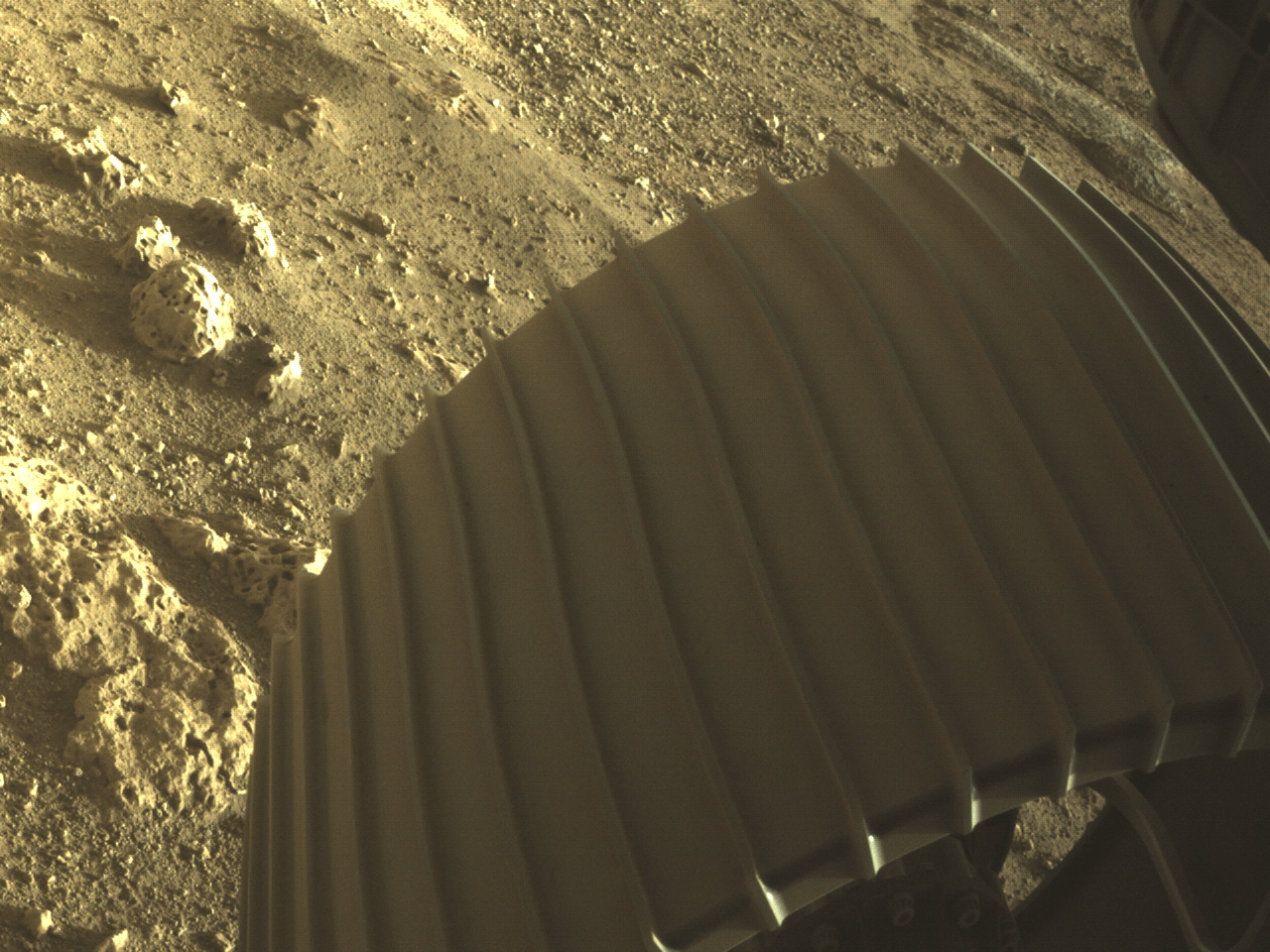 Imágenes en color de Marte, captadas por Perseverance, el nuevo robot de la NASA en ese planeta