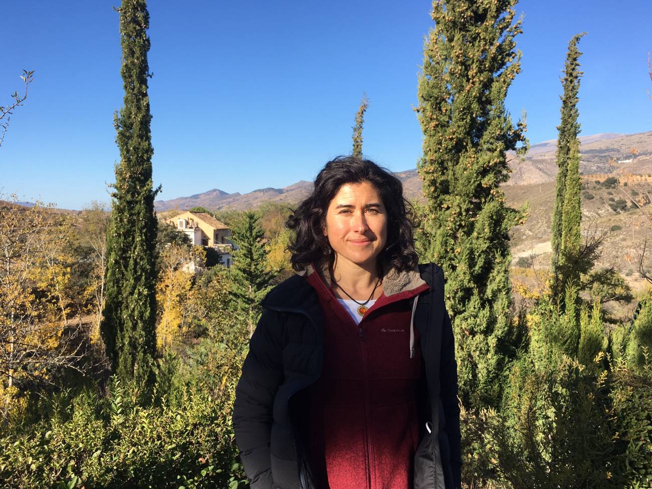 Rut Azpizua, coordinación técnica del Programa de Seguimiento Cambio Global Sierra Nevada. / Eva Rodríguez (SINC)