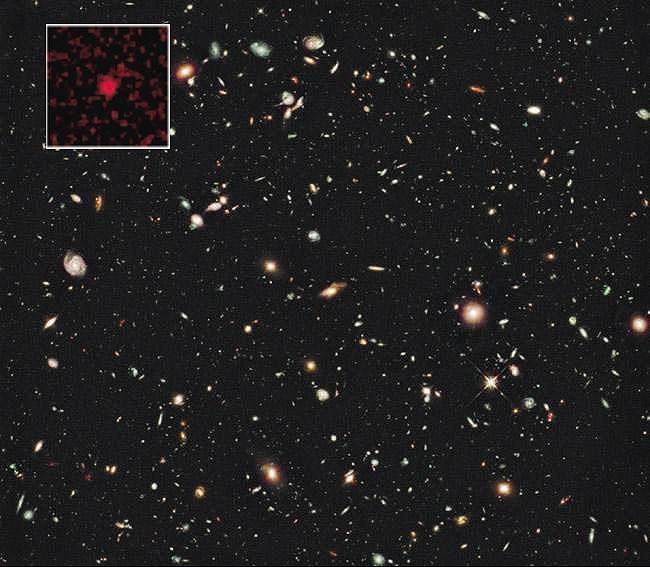 Confirman la galaxia más antigua y lejana