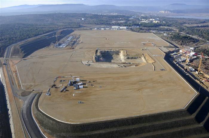 El ITER se está construyendo en Cadarache (Francia). Imagen: iter.org