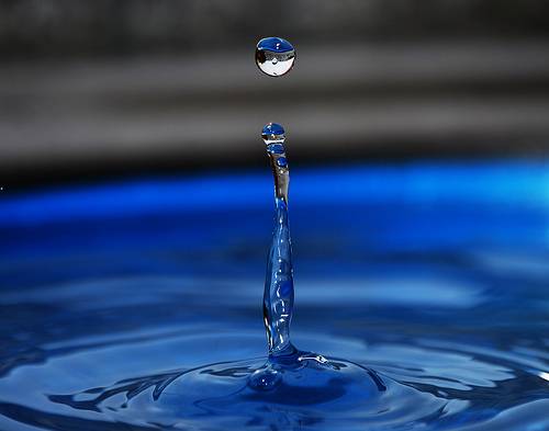Gota de agua agua. Imagen: JCarlosN  