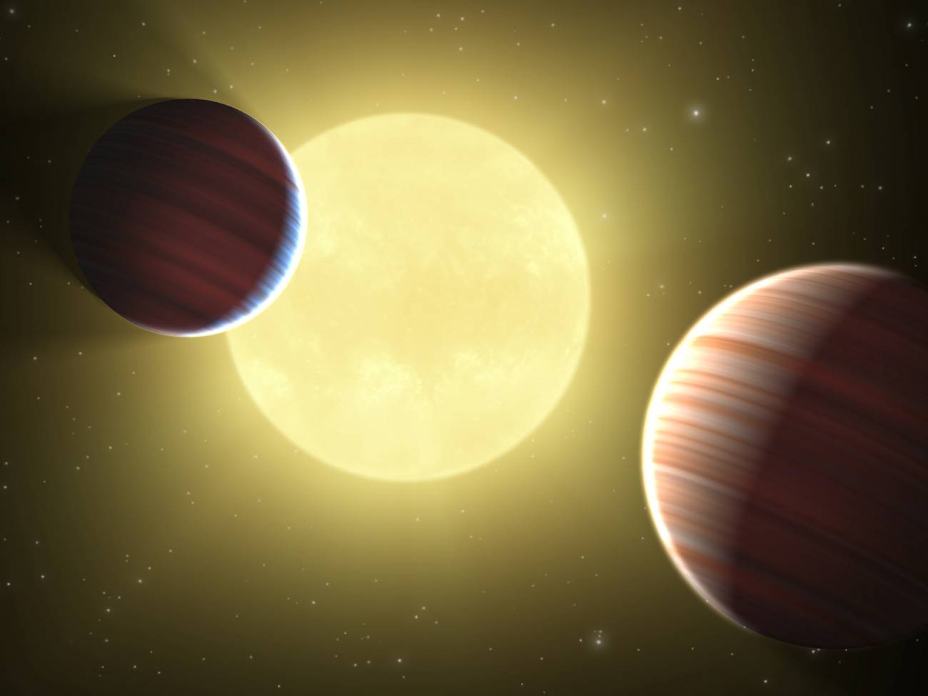 Detectan dos ‘Saturnos’ en un nuevo sistema planetario