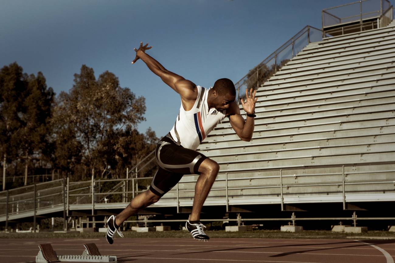 Los deportistas fuera de serie poseen una combinación genética preparada para batir marcas En la fotografía, Tyson Gay. Imagen por adifansnet