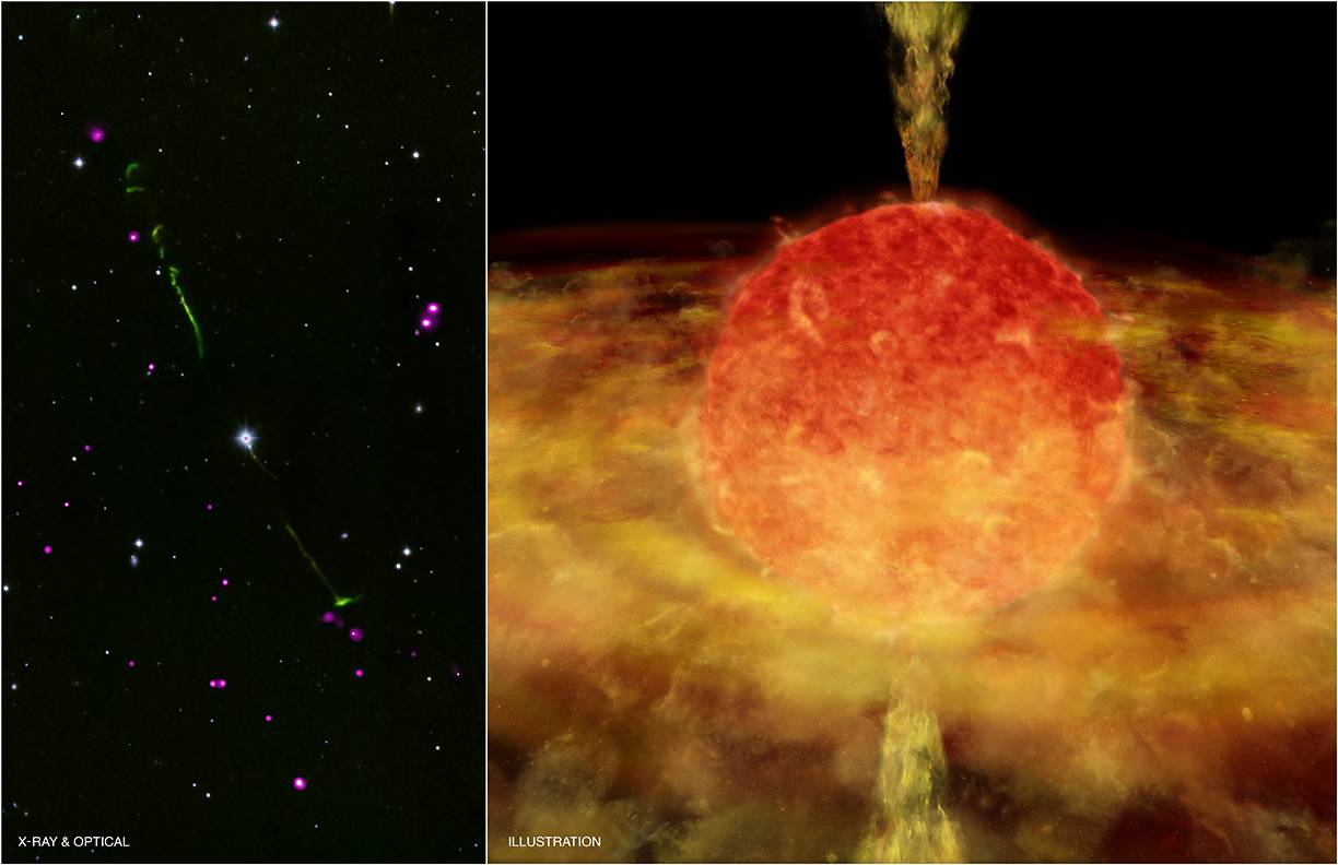 El telescopio espacial Chandra encuentra evidencias de canibalismo estelar