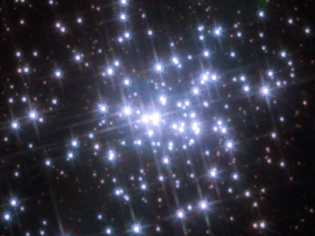 El telescopio Hubble capta estrellas en movimiento