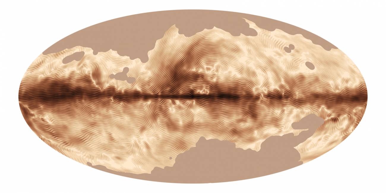 El telescopio Planck registra la huella magnética de nuestra galaxia