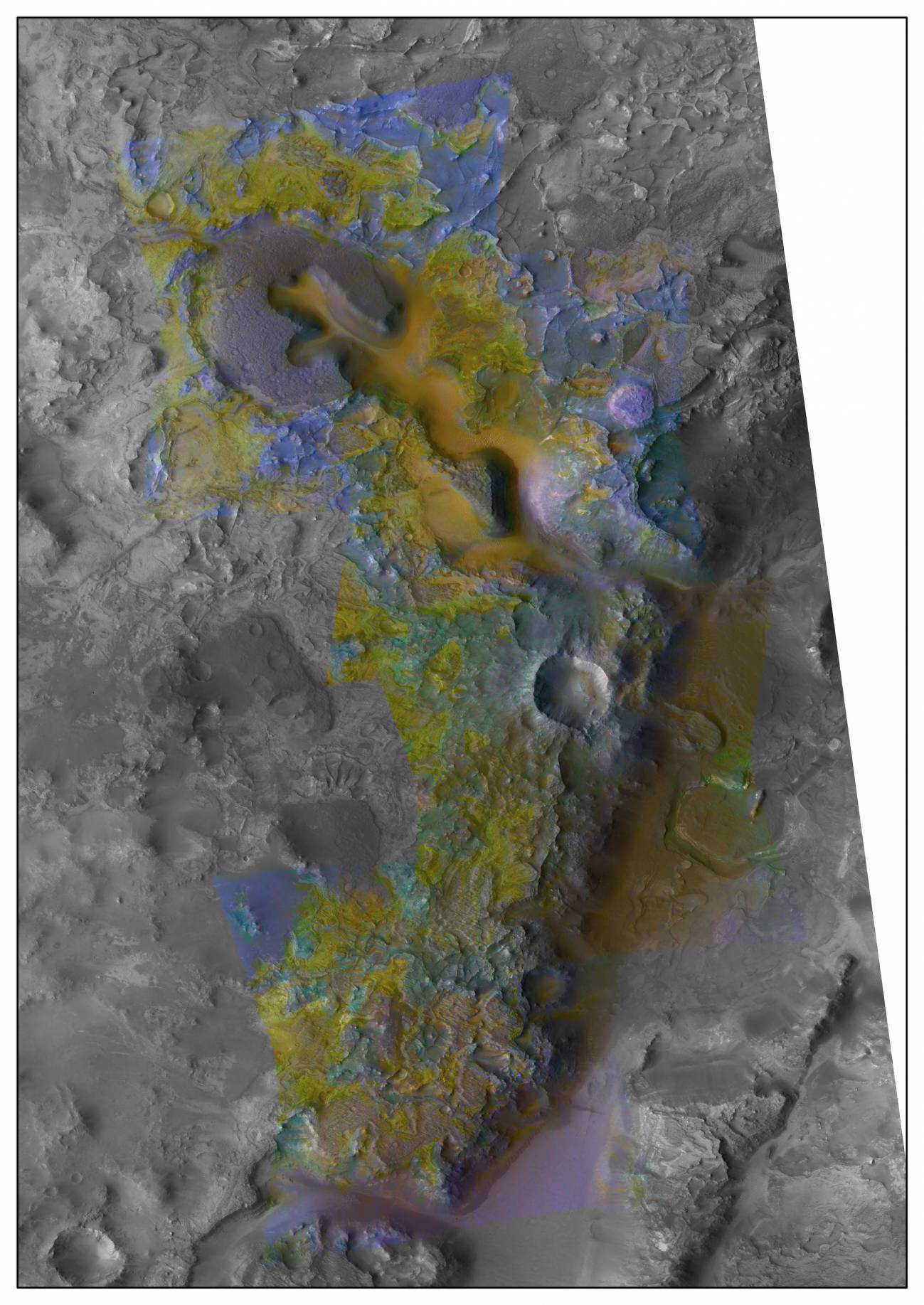 Detectan en Marte nuevas evidencias de rocas carboníferas 
