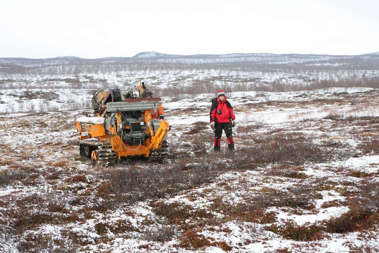 El permafrost del norte de Suecia se descongela