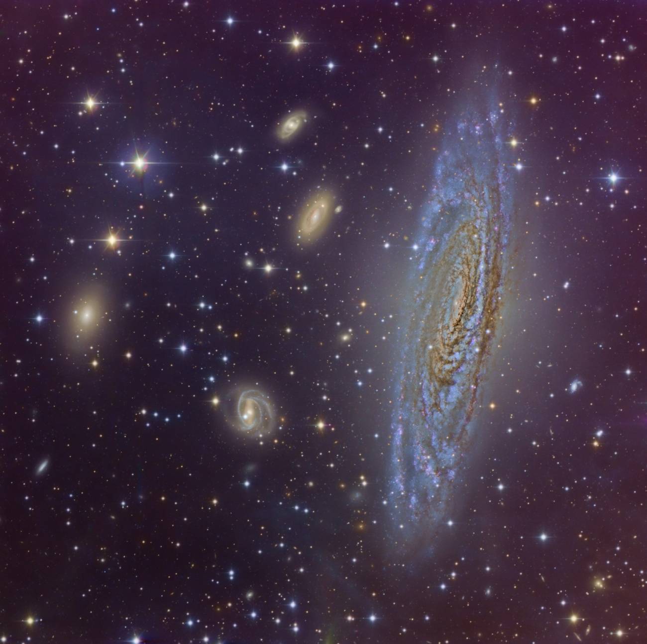 NGC 7331: una gran galaxia espiral