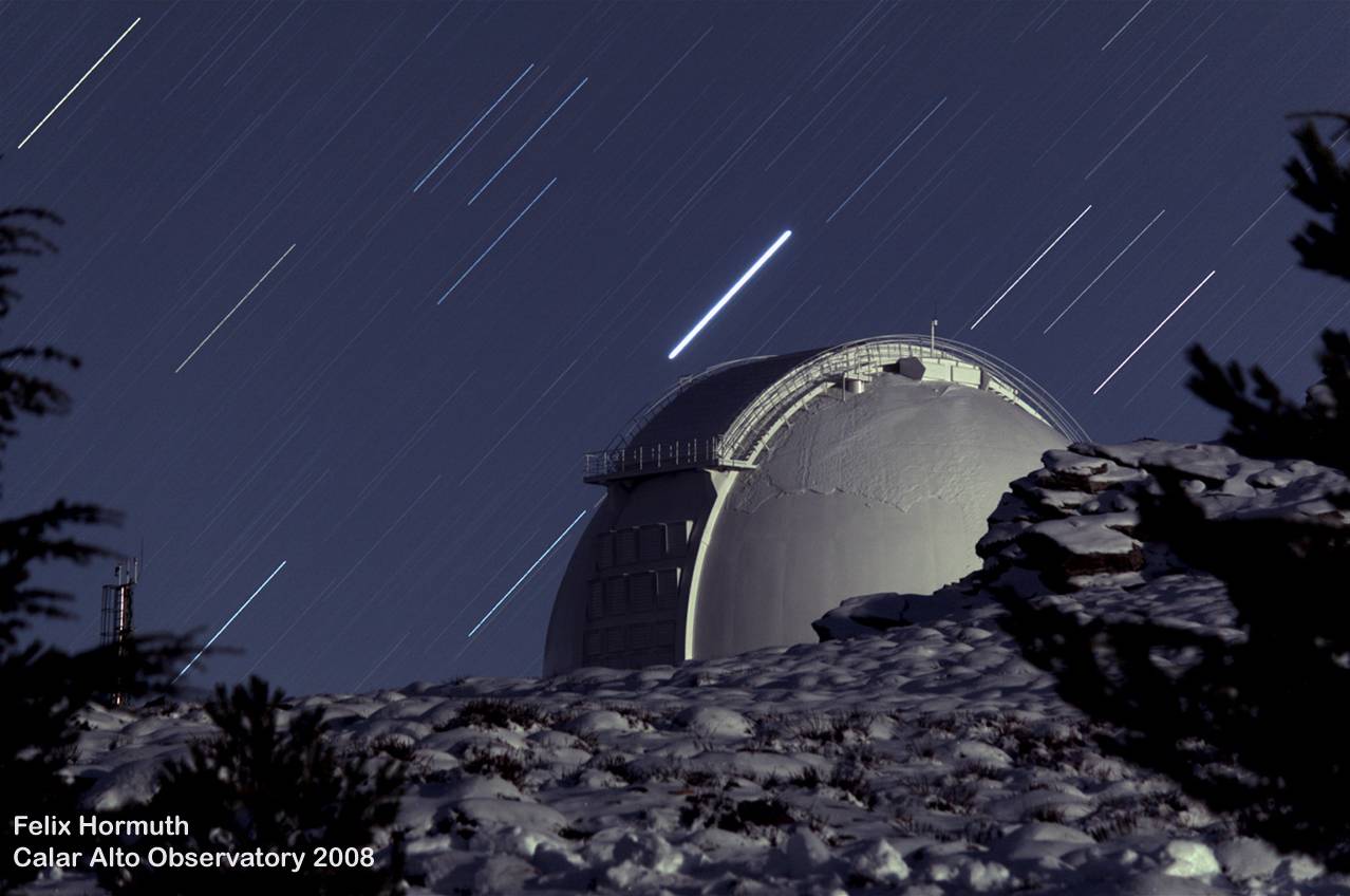 El observatorio de Calar Alto es uno de los más oscuros del mundo 