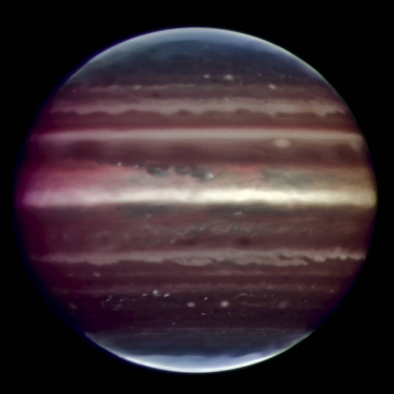 Una nueva técnica de corrección de imágenes proporciona una nítida imagen de Júpiter
