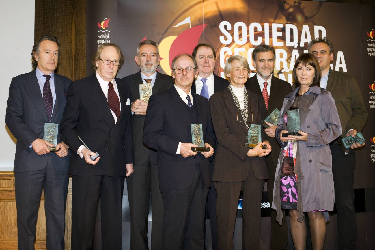 La Sociedad Geográfica Española premia al antropólogo Claude Lèvi-Strauss
