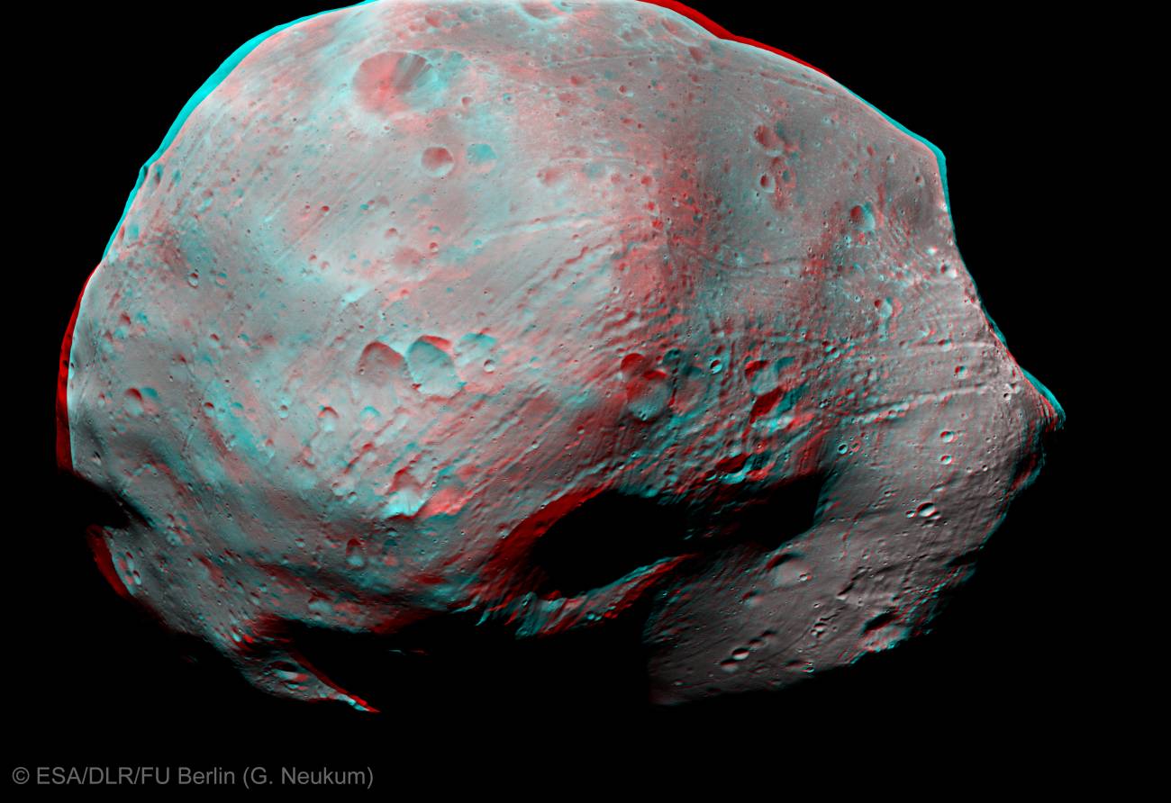 Phobos en 3D