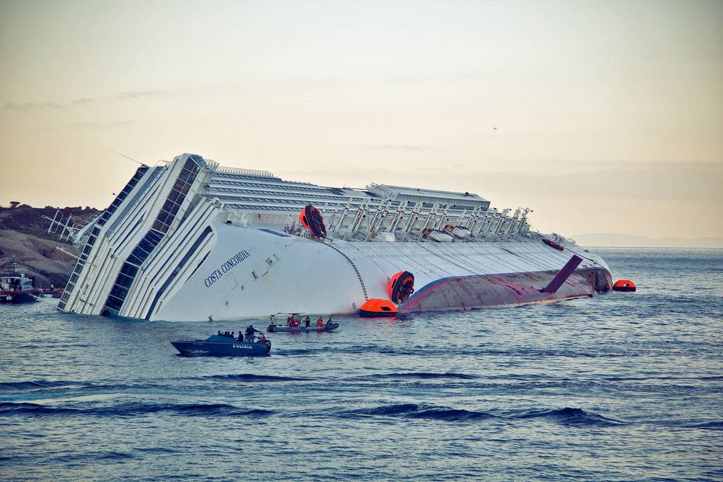 Fotografía del crucero 'Costa Concordia. Imagen: Darkroom productions