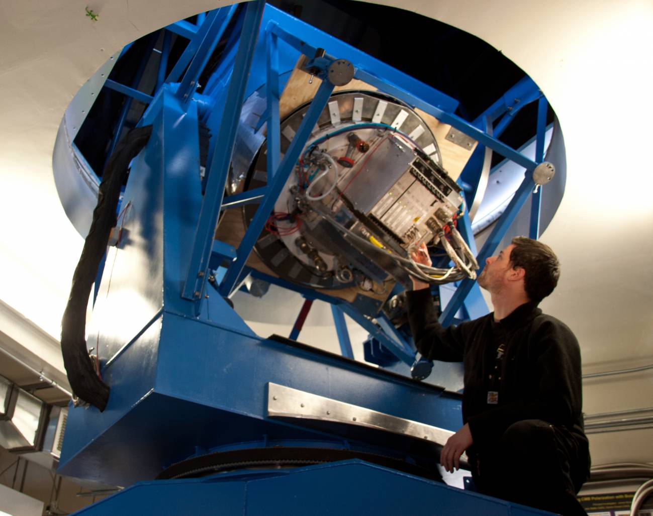 El telescopio BICEP2 ha detectado desde el Polo Sur señales de los primeros instantes del universo. 