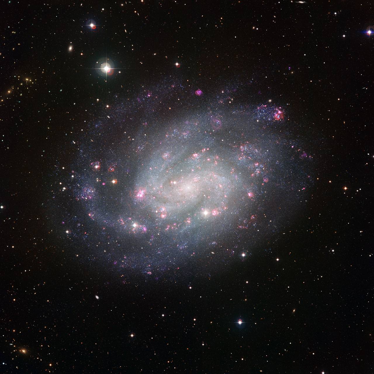 Nueva imagen de un cercano ejemplar galáctico