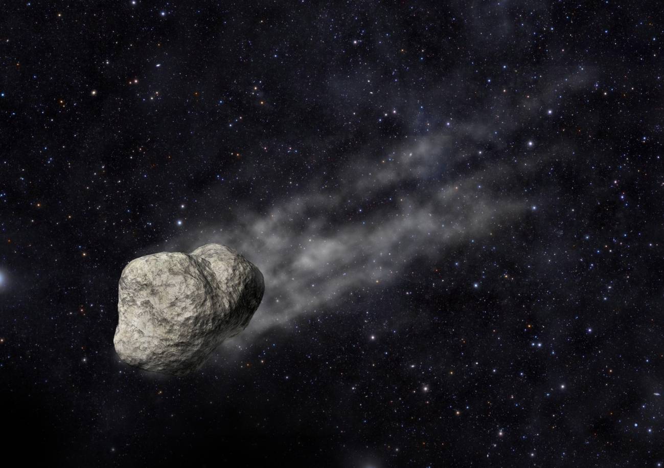 Representación artística del asteroide. / SINC