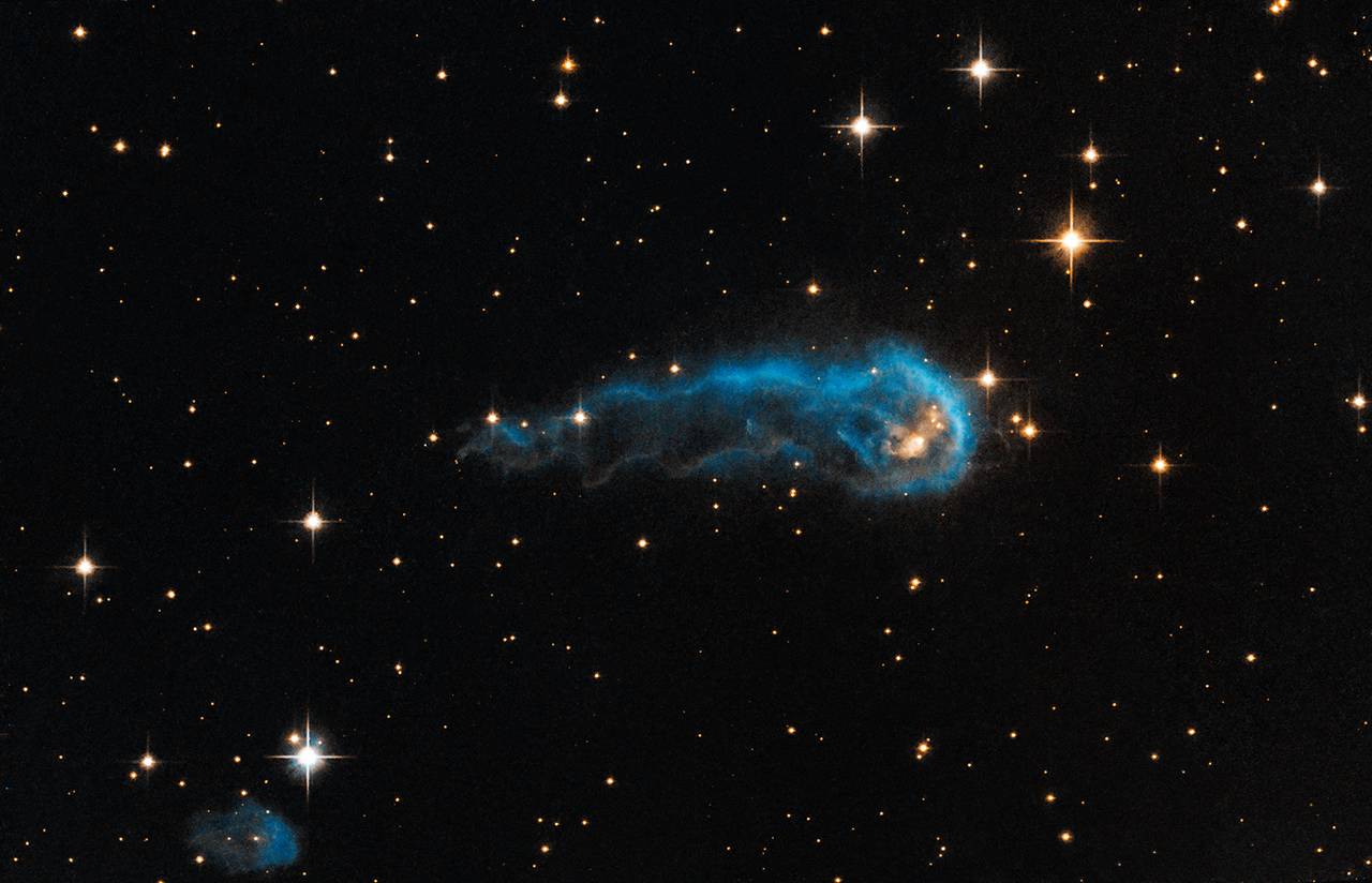 Una protoestrella fotografiada por el telescopio Hubble Heritage Team