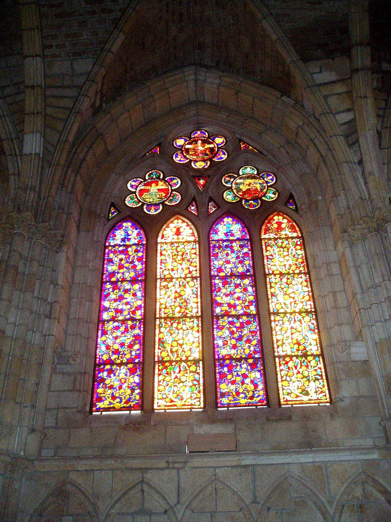 Vidriera catedral de León