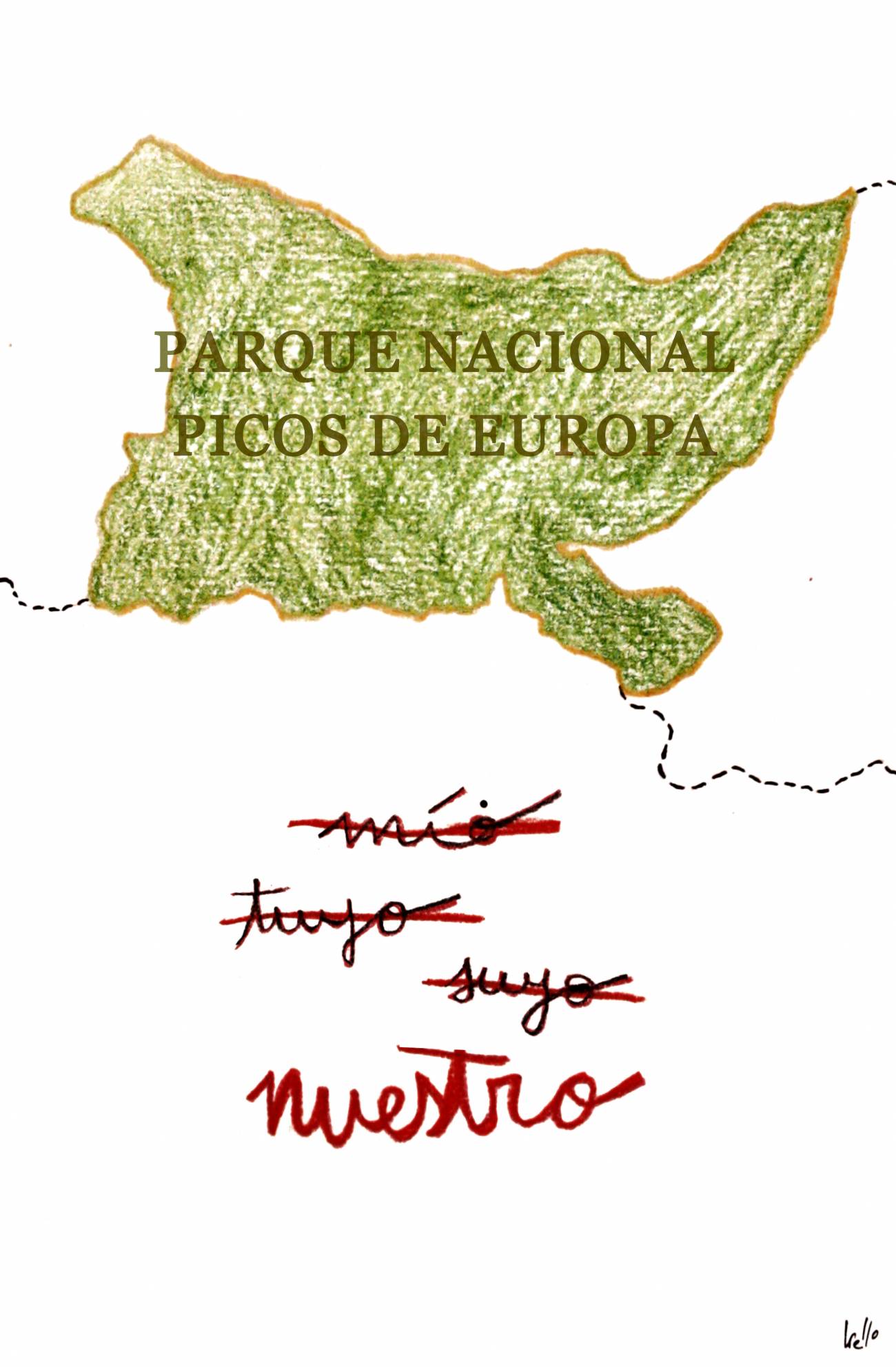 1918: Declaran al macizo de Picos de Europa Parque Nacional de la Montaña de Covadonga (luego P.N. Picos de Europa)