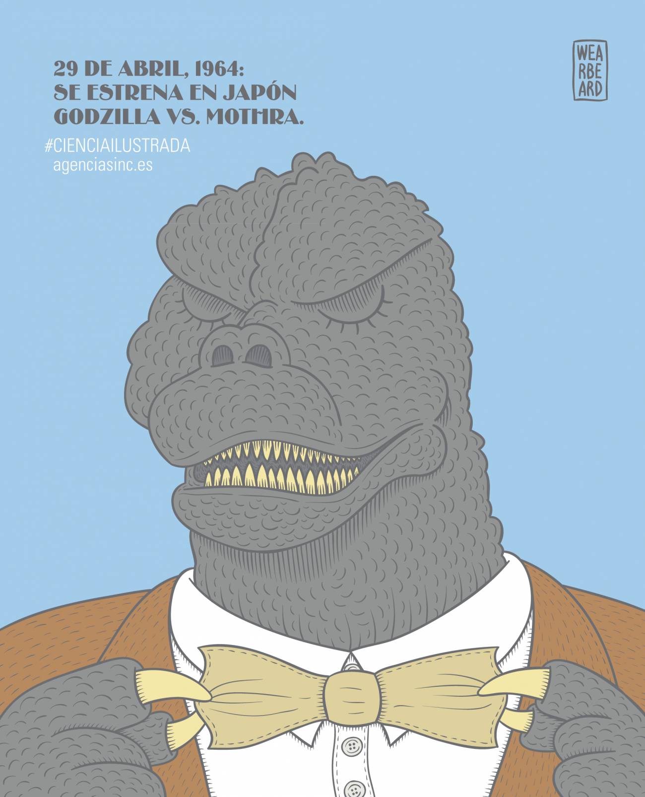 Se cumple medio siglo del estreno de la película Godzilla contra los monstruos. / SINC
