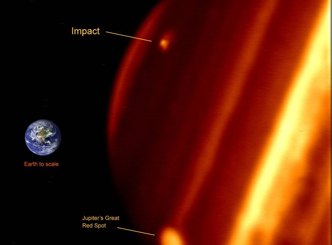 Crónica de un impacto en Júpiter