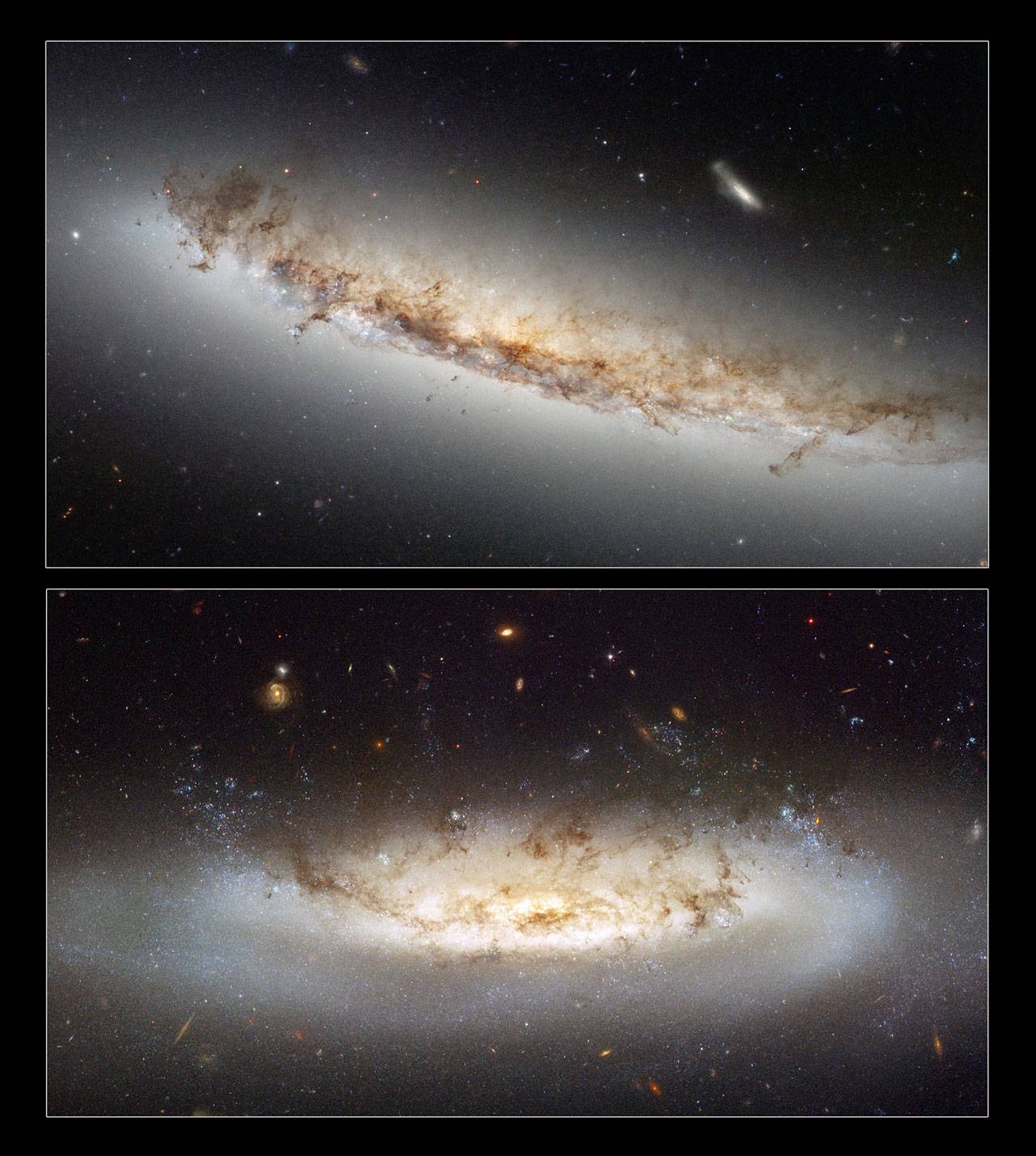 El Hubble permite observar un complejo fenómeno astronómico