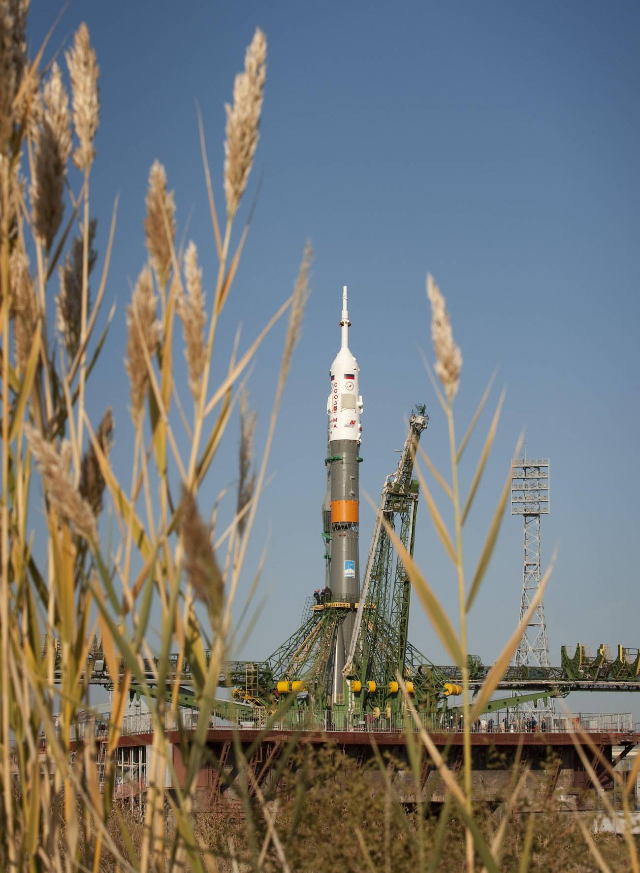 La nave espacial Soyuz TMA-16.