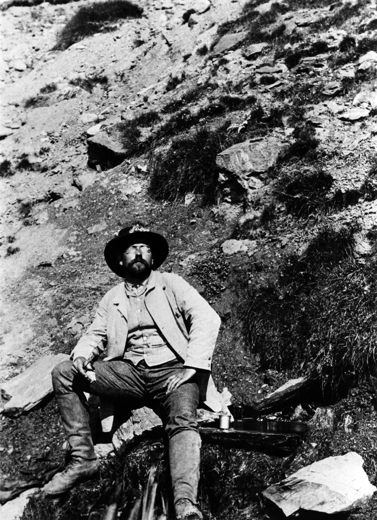 El alpinista Lucien Briet 