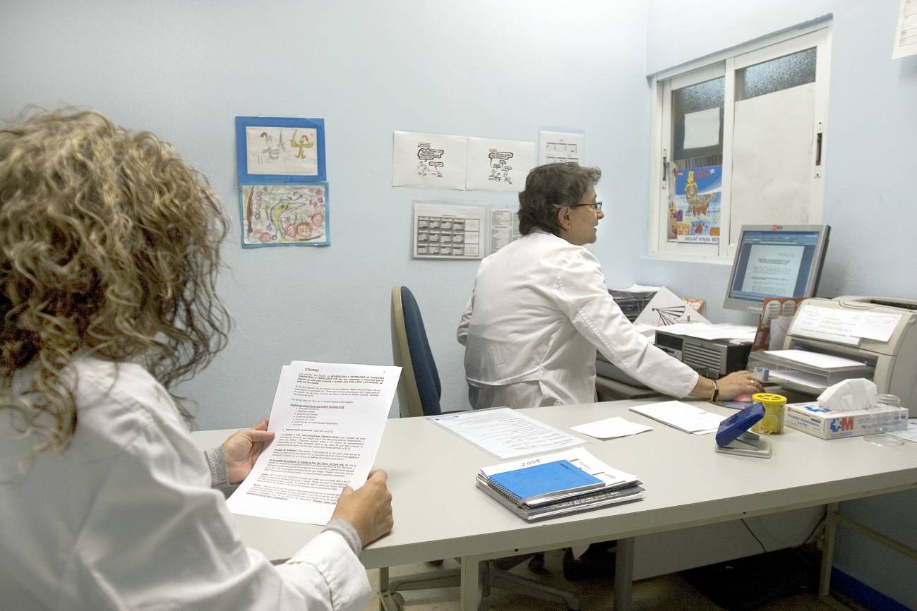 Consulta del Hospital de La Paz de Madrid.