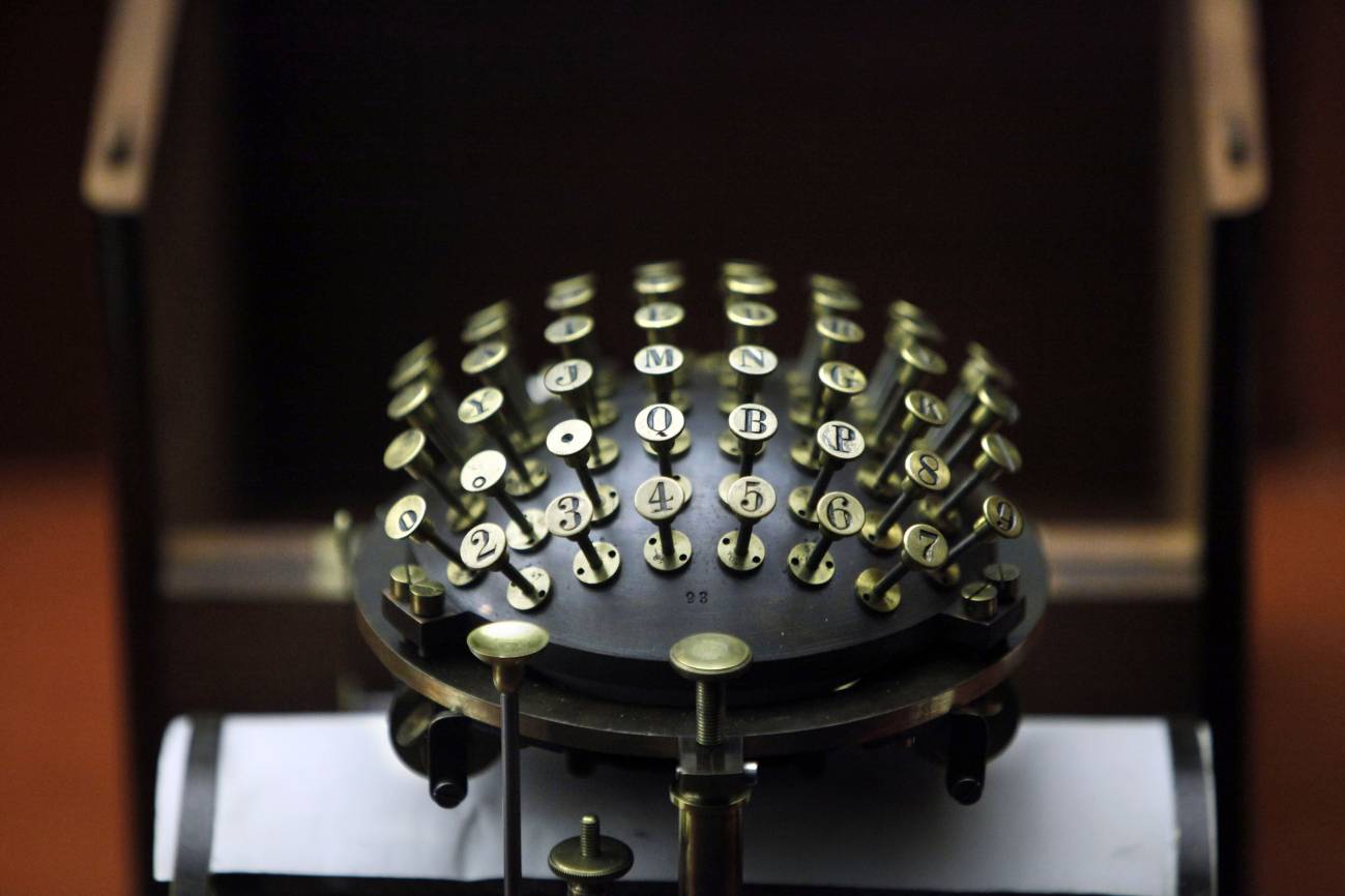 QWERTY, la evolución contada a través de la máquina de escribir