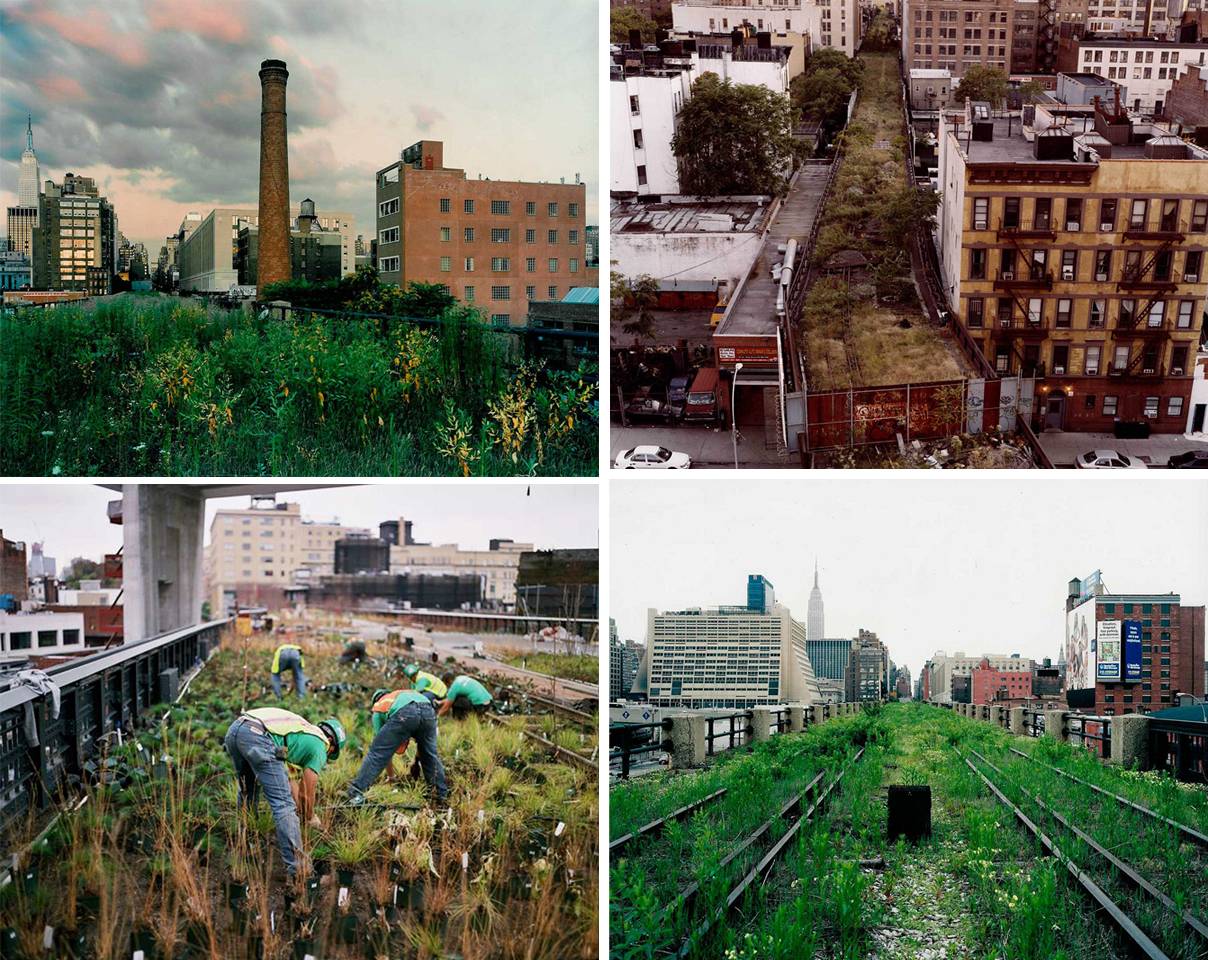 Se inaugura High Line, una antigua línea de tranvía convertida en parque urbano