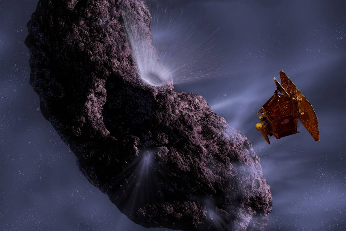 Un modelo informático permite conocer los cometas al detalle