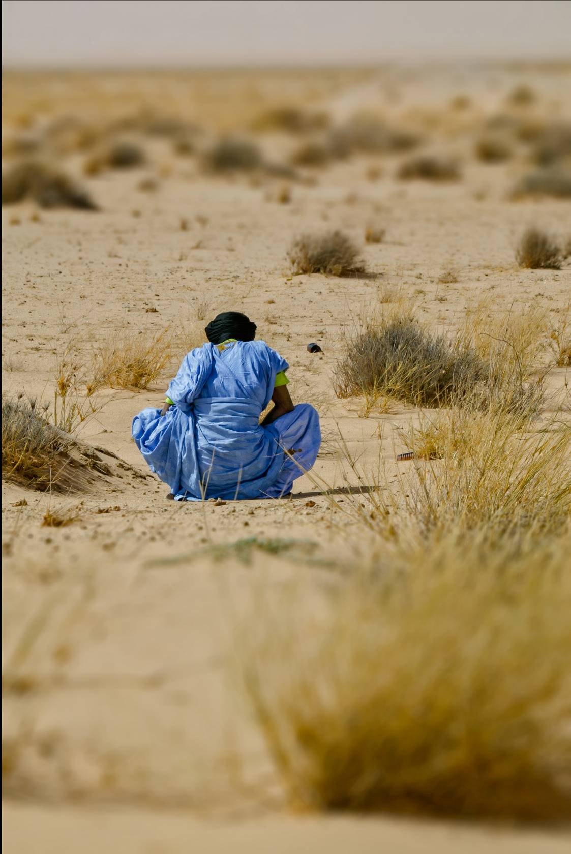 Una mujer en Nouadhibou, Mauritania en 2007. / Asier Reino 