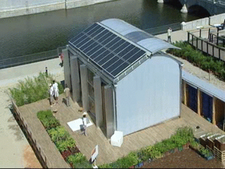Casas alimentadas de energía solar