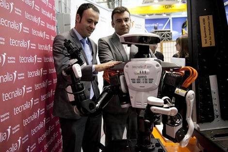 El primer robot humanoide llega a España 
