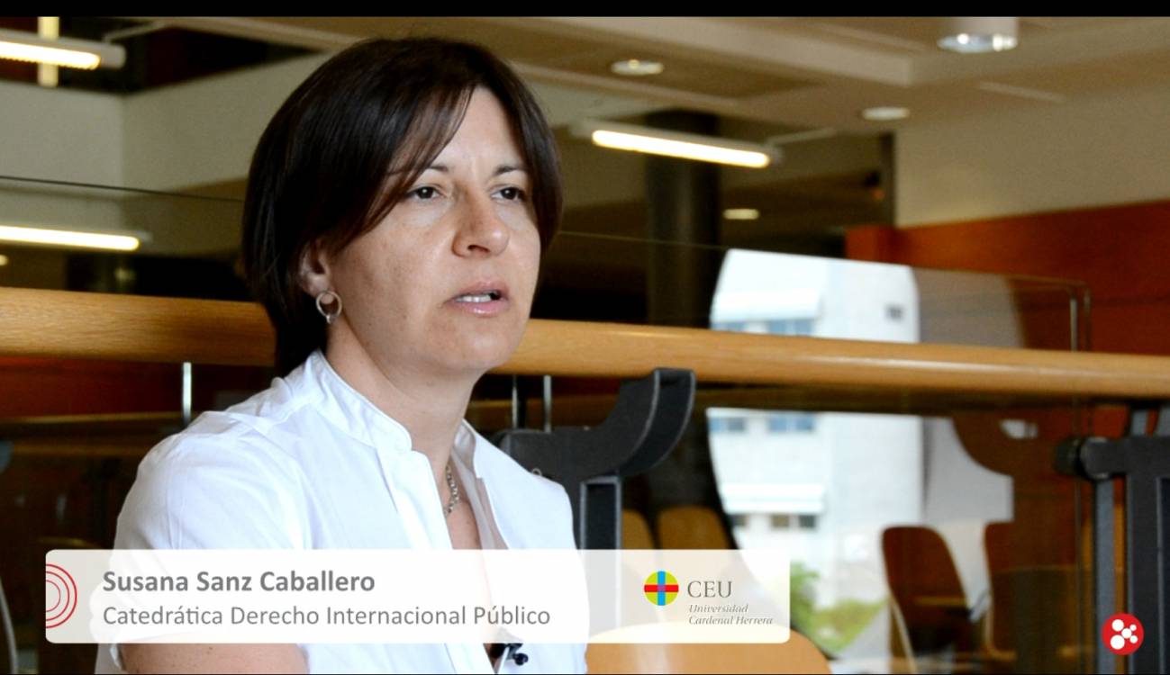 Susana Sanz Caballero, catedrática de derecho internacional público por la Universidad CEU Cardenal Herrera