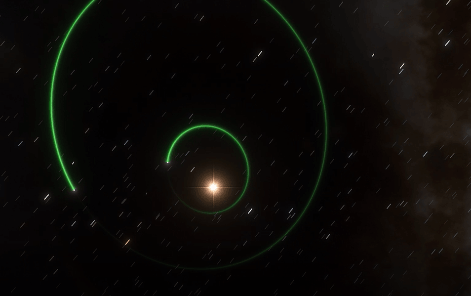 Exoplaneta GJ 5312b.