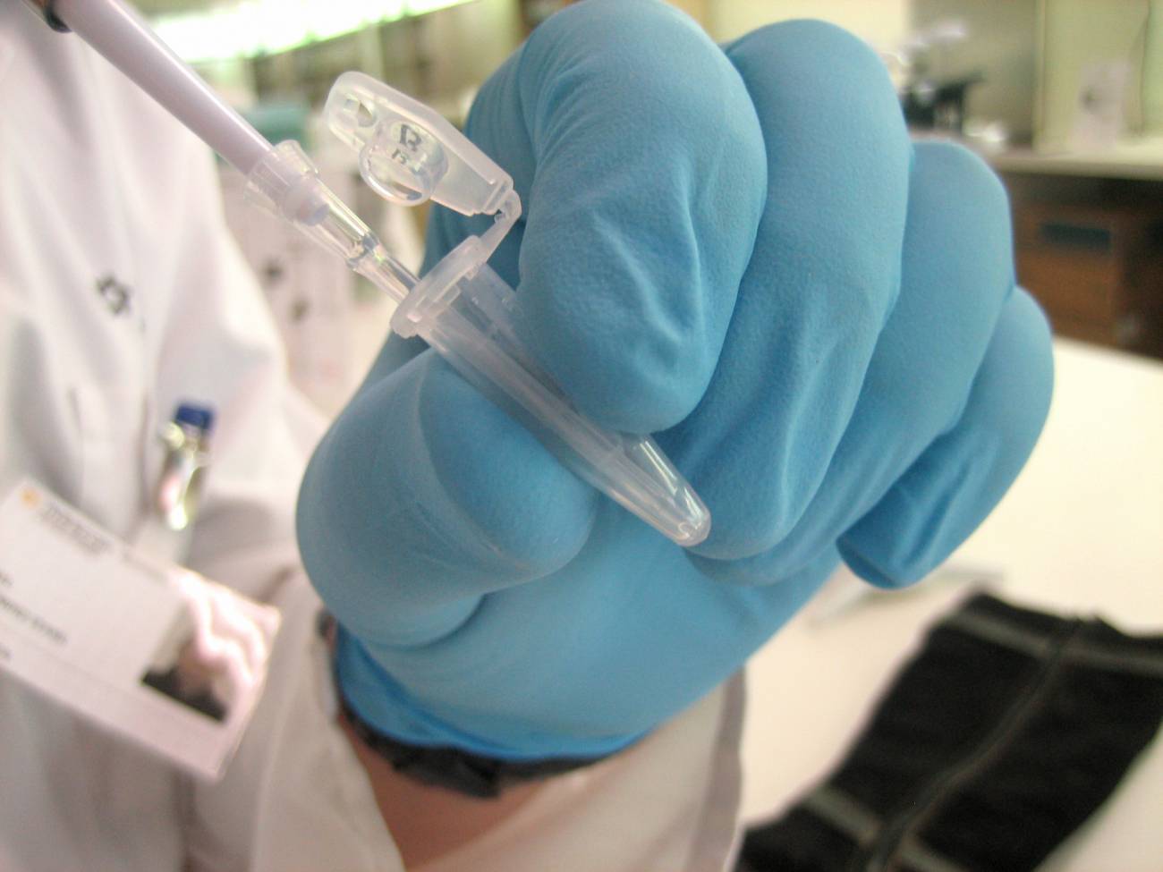 Proceso de aplicación de marcador ADN en el Laboratorio de Biotecnología de INESCOP